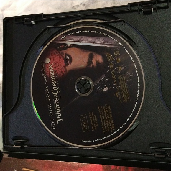 Pirates of the Caribbean The Curse of the Black Pearl DiscDVD, 2003, - Picture 14 of 16